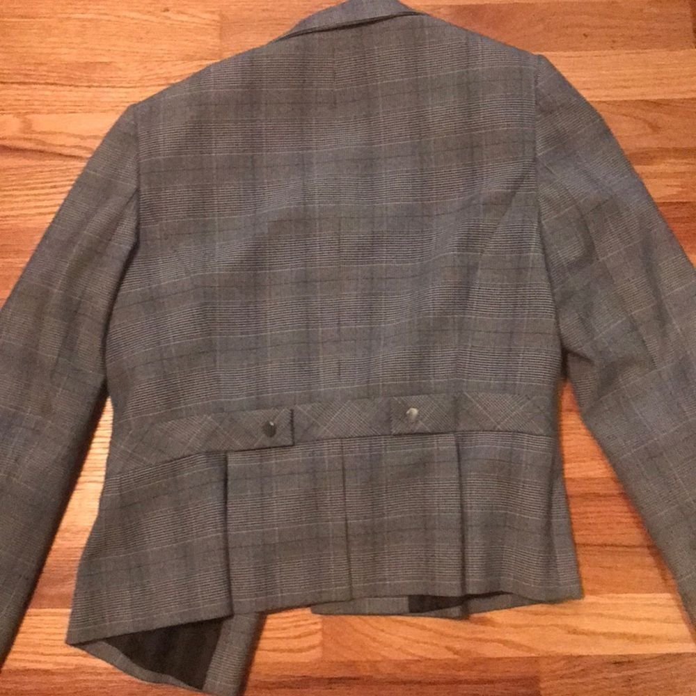 Liz Claiborne plaid blazer euc - Picture 4 of 7
